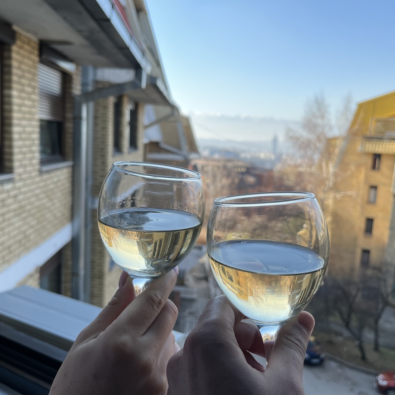 Enjoy some local wine